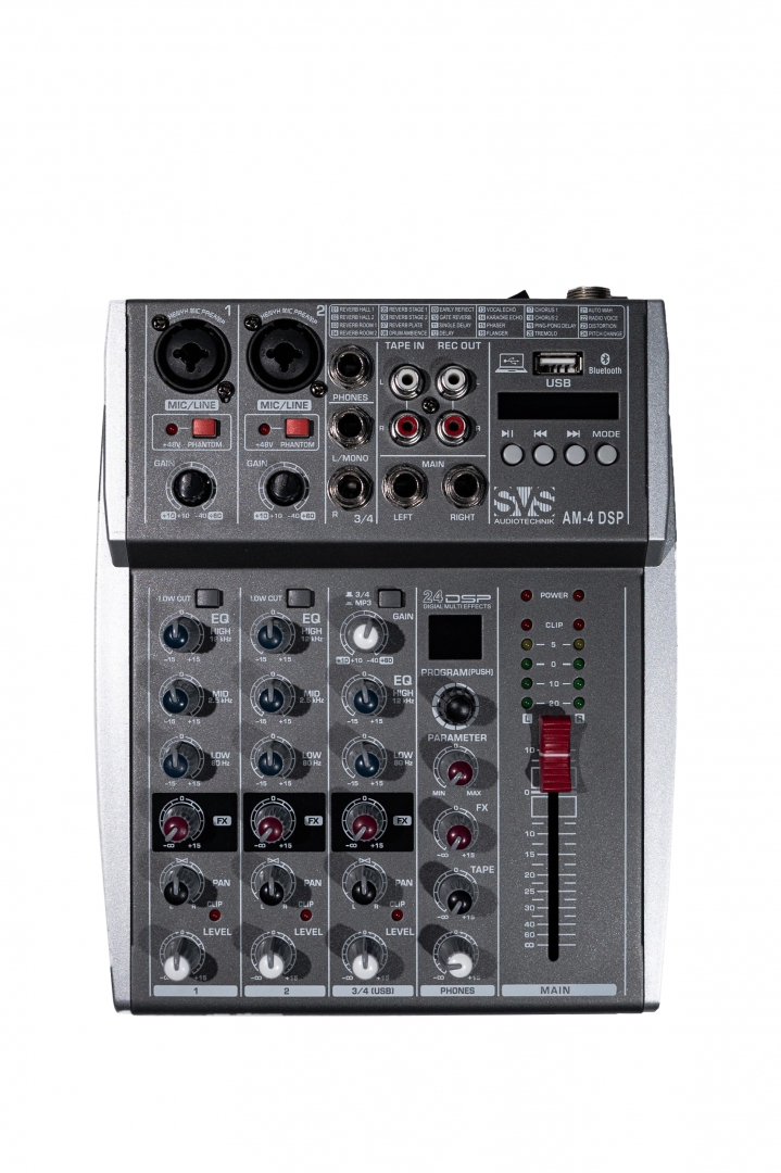 SVS Audiotechnik mixers AM-4 DSP Аналоговый микшерный пульт, 4-канала в Суворове