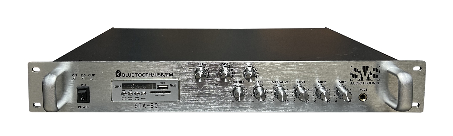 SVS Audiotechnik STA-80 Микшер-усилитель для систем Public Address в Суворове