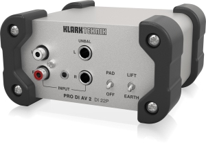 Klark Teknik DI 22P пассивный стерео директ-бокс в Суворове